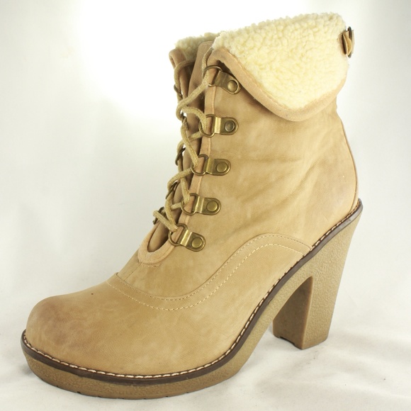 Bucco Shoes - Bucco Fashion Foldover Wool Lined Boots